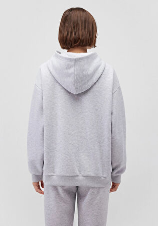 Mavi Logo Baskılı Gri Sweatshirt 1S10149-85438