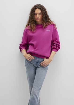 Mavi Logo Baskılı Pembe Sweatshirt 1611656-70943