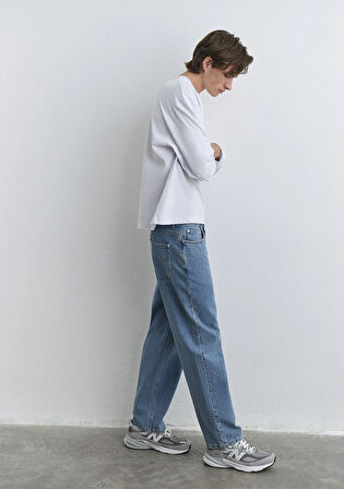 Mitte Street Indigo Mavi Denim Jean Pantolon 0010101-87669