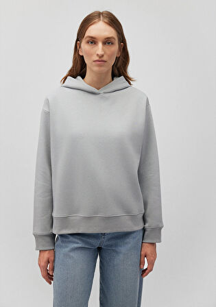 Kapüşonlu Gri Sweatshirt 1S10191-70093