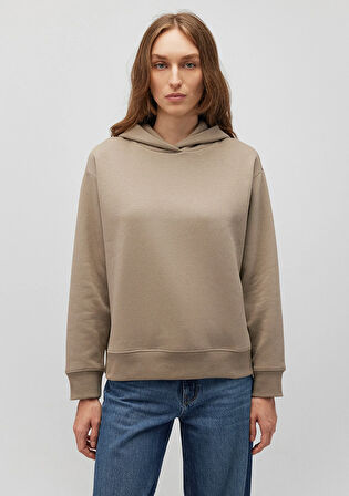 Kapüşonlu Kahverengi Sweatshirt 1S10191-80656