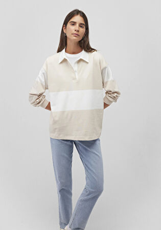 Çizgili Polo Tişört 1612845-86687
