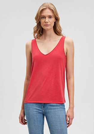 Lux Touch TENCEL TM Kırmızı Atlet 1610423-70467