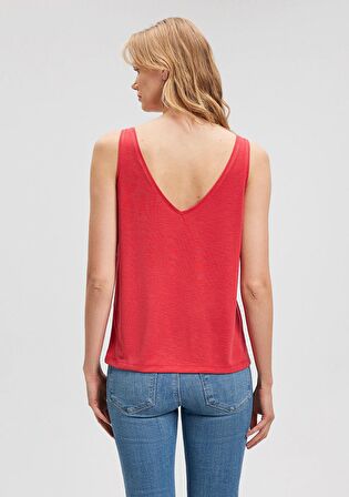 Lux Touch TENCEL TM Kırmızı Atlet 1610423-70467
