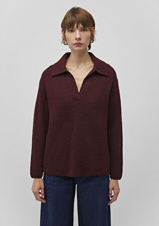 Polo Yaka Bordo Kazak 1710588-70434