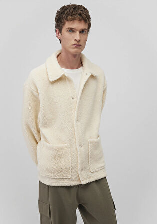 Ekru Sherpa Sweatshirt 0S10257-70057