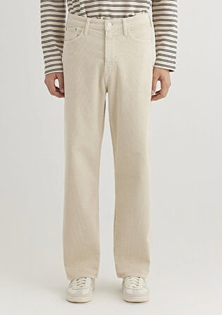 Atlanta Street Ekru Kadife Jean Pantolon 0010305-89111