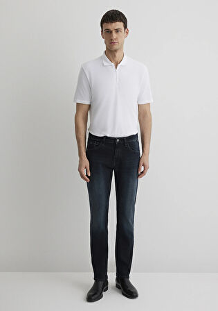 Marcus Lux Black Puslu Koyu Mavi Jean Pantolon 0035188545