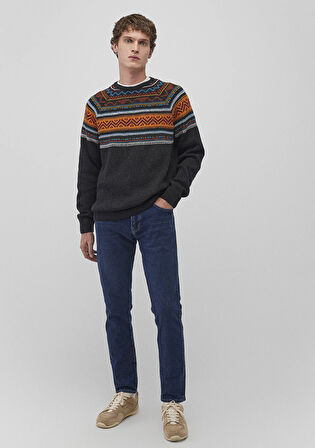 Milan Street Koyu Mavi Denim Jean Pantolon 0081088524