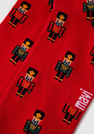 Kırmızı Soket Çorap 0911765-32421