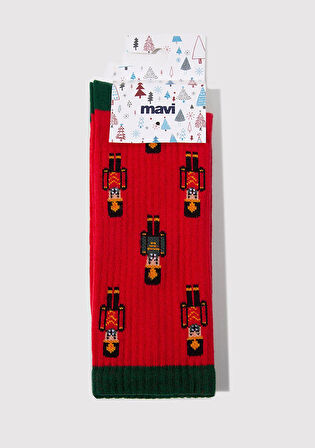 Kırmızı Soket Çorap 0911765-32421