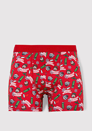 Kırmızı Basic Boxer 0911246-32421