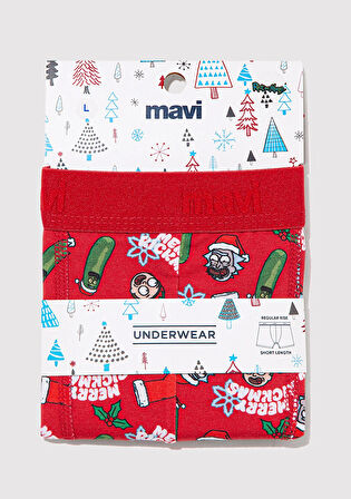 Kırmızı Basic Boxer 0911246-32421