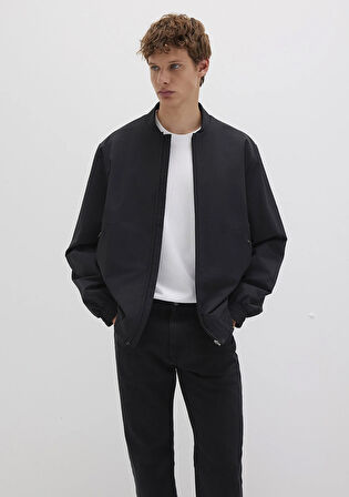 Siyah Bomber Ceket 0110533-71379