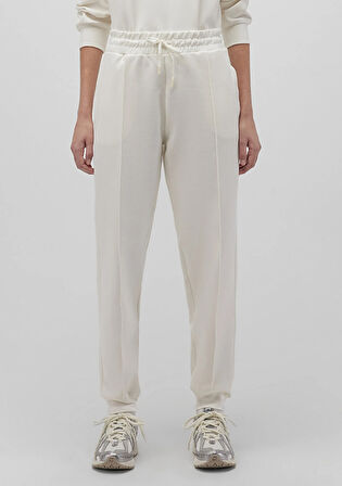 Sporty Lux Beyaz Basic Eşofman Altı 1010899-80194