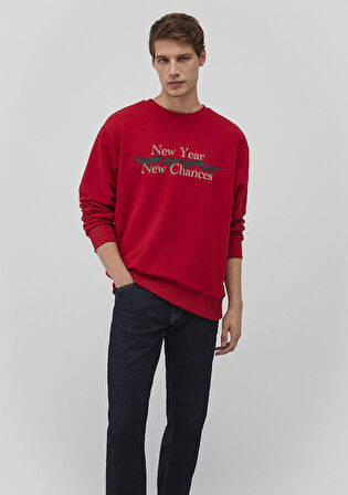Kırmızı Sweatshirt 0S10297-86417