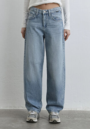 Lisa 90lar Tokalı İndigo Mavisi Jean Pantolon 1010938-89253