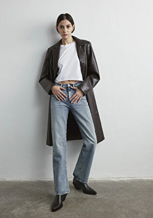 Jane Classic Denim Gölgeli Açık Mavi Jean Pantolon 1010917-89059