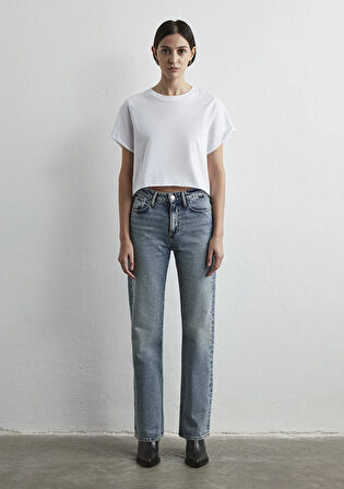 Jane Classic Denim Gölgeli Açık Mavi Jean Pantolon 1010917-89059