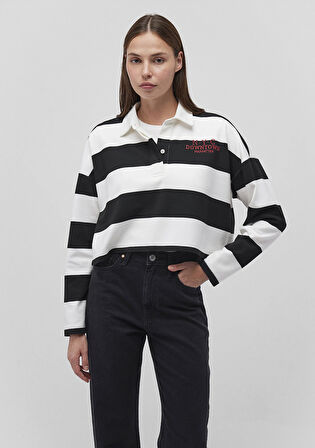 Çizgili Polo Tişört 1613019-85617