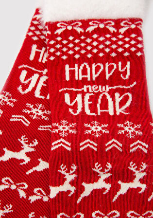 Kırmızı Bot Çorabı 1912933-32421