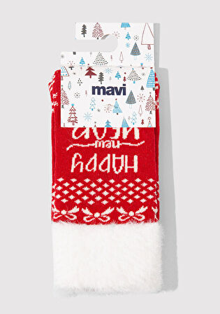 Kırmızı Bot Çorabı 1912933-32421