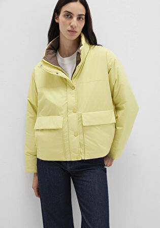 Dik Yaka Sarı Ceket 1110618-71287