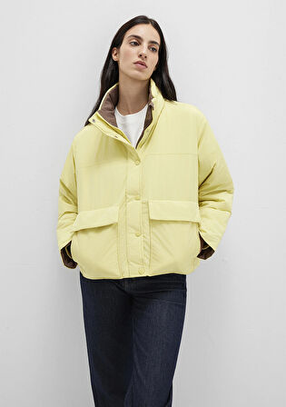 Dik Yaka Sarı Ceket 1110618-71287