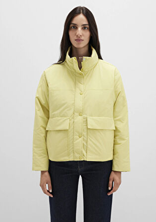 Dik Yaka Sarı Ceket 1110618-71287