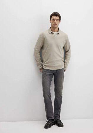 Marcus Sporty Koyu Gri Smoke Jean Pantolon 0035189134