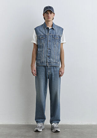 Russell Classic Denim Indigo Mavisi Jean Yelek 0111783-89135