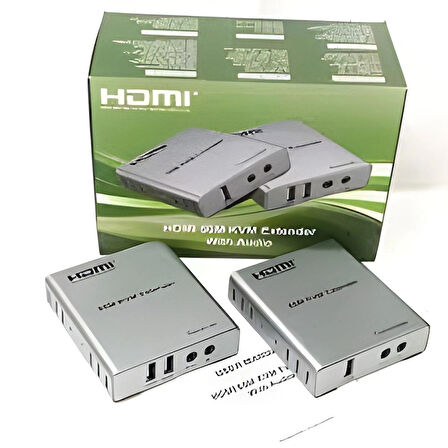 HDMI 60MT KVM EXTENDER WİTH AUDİO