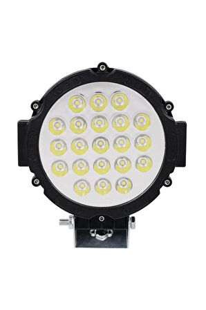 Unichrome 21 Ledli 63w Off Road Led Sis Farı Su Geçirmez 12v 24v Yuvarlak Çalışma Lambası