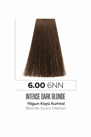 DNA Saç Boyası Profesyonel Krem Boya – Yoğun beyaz kapatıcı & Parlaklık 6.00 koyu kumral 100ml