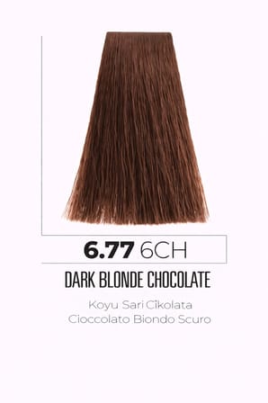 DNA Saç Boyası Kalıcı Profesyonel Krem Boya – Yoğun Pigment & Parlaklık 6.77 orta çikolata100 ml