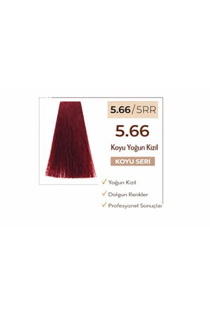 DNA Saç Boyası Kalıcı Prof Krem Boya – Yoğun Pigment & Parlaklık 5.66 kestane kızıl 100ml