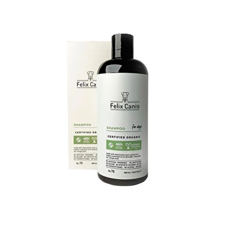 Köpek Şampuanı Organik ve Vegan 400Ml