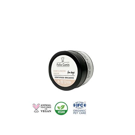 Köpek Pati ve Burun Balmı Organik ve Vegan 30Ml