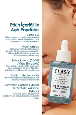 Siyah Nokta Ve Karşıtı, Önleyici Serum, Niasinamid Ve Çinko