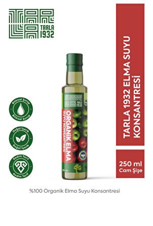 TARLA 1932 - %100 ORGANİK ELMA SUYU KONSANTRESi 250 ML