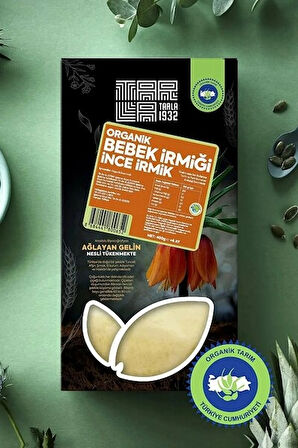 TARLA 1932 ORGANİK BEBEK iRMiĞİ (İNCE İRMiK) 400 G.