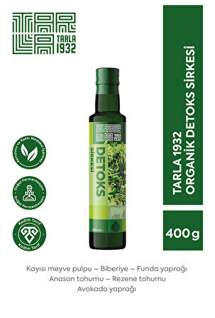 Tarla1932 Detoks Sirkesi  Katkısız Doğal Fermentasyon