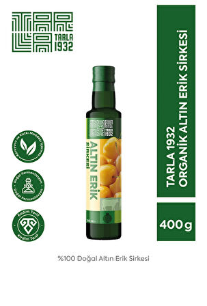 Tarla1932 Altın Erik Sirkesi 250 ml | Doğal Fermantasyon