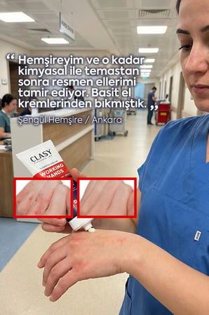 working hands eller i̇çin özel yoğun nemlendirici el kremi