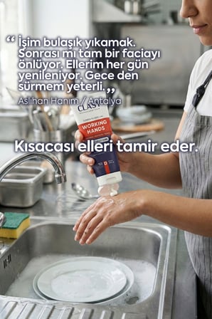 working hands eller i̇çin özel yoğun nemlendirici el kremi