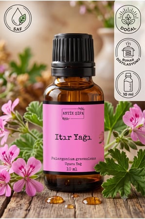  itır uçucu yağı 10 ml - doğal ıtır yağı , sardunya yağı