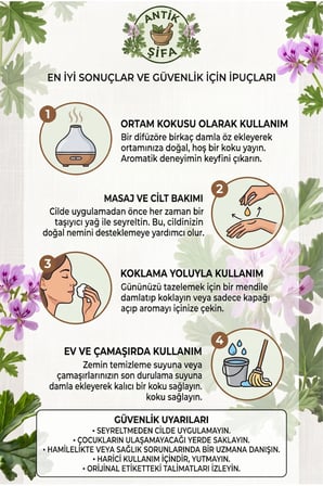  itır uçucu yağı 10 ml - doğal ıtır yağı , sardunya yağı
