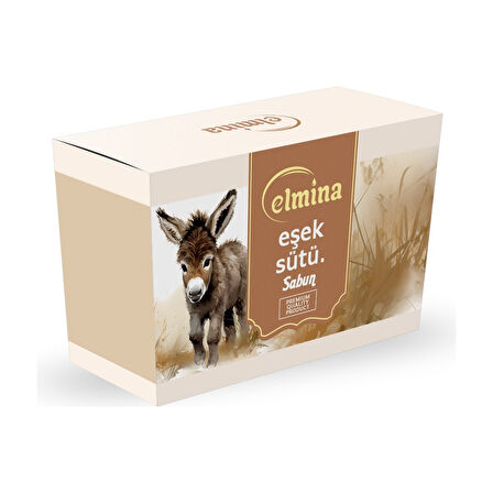 Elmina Sabun EŞŞEK SÜTÜ – Nemlendirici Doğal Sabun (100 gr)