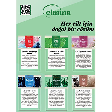 Elmina Sabun EŞŞEK SÜTÜ – Nemlendirici Doğal Sabun (100 gr)