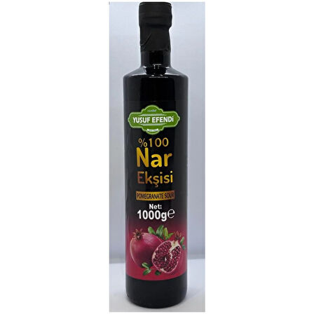 Yusuf Efendi %100 Doğal Nar Ekşisi 1000G – Katkısız, Geleneksel Üretim